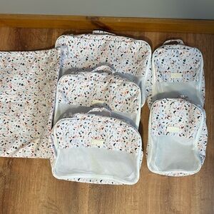 Brixley Bags Terrazzo Packing Cube Set